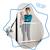 Barrière de sécurité enfant extensible deco pop Blanc+Marron+Noir 2 - vertbaudet enfant 