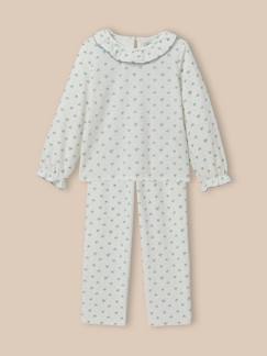Pyjama en velours imprimé  - vertbaudet enfant