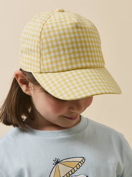 Casquette en vichy fille Encre+Sun 6 - vertbaudet enfant 