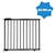 Barrière de sécurité enfant extensible deco pop Blanc+Marron+Noir 15 - vertbaudet enfant 