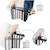 Barrière de sécurité enfant extensible deco pop Blanc+Marron+Noir 17 - vertbaudet enfant 