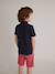 Polo garçon - coton bio Bleu fonce uni 5 - vertbaudet enfant 