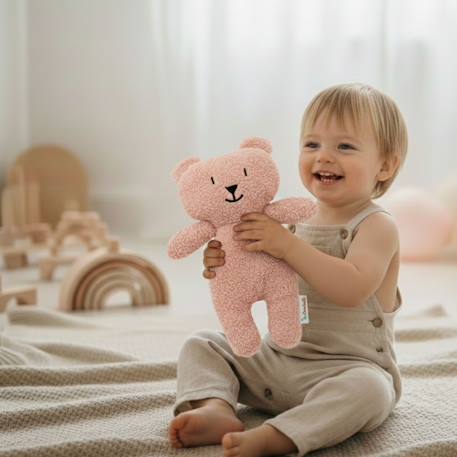 Poupée en tissu ours teddy ultra doux Pink 5 - vertbaudet enfant 