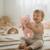 Poupée en tissu ours teddy ultra doux Pink 5 - vertbaudet enfant 