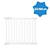 Barrière de sécurité enfant extensible deco pop Blanc+Marron+Noir 3 - vertbaudet enfant 