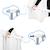 Barrière de sécurité enfant extensible deco pop Blanc+Marron+Noir 16 - vertbaudet enfant 