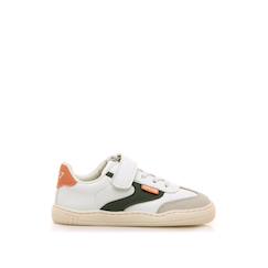 Chaussures-Sneakers garçon synthétique lacets- fermeture adhésive barefoot