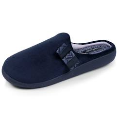 Vêtements de grossesse-Chaussons mules microvelours semelle ergonomique soutien voûte plantaire