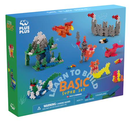 Méga kit découverte 1200 pcs Basic+Pastel 4 - vertbaudet enfant 