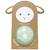 Ballon paillettes or (10 cm) Vert d'eau, blanc+Vert, blanc 1 - vertbaudet enfant 