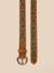 Ceinture brodée en cuir fille Camel 2 - vertbaudet enfant 