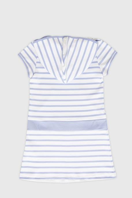 Robe en coton épais  balancelle enfant Blanc/bleu lavande e24+Blanc/navire 2 - vertbaudet enfant 