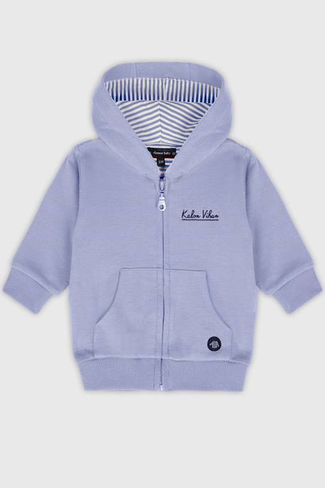Bébé-Sweat zippé en coton bébé