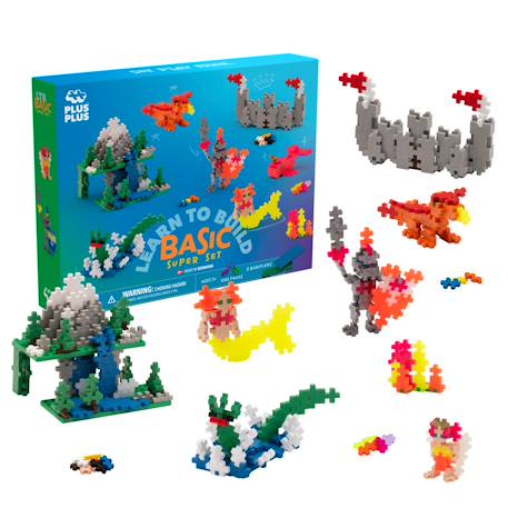 Méga kit découverte 1200 pcs Basic+Pastel 1 - vertbaudet enfant 