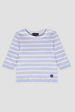 Marinière en coton léger bébé  - vertbaudet enfant