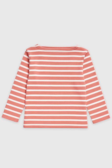 Marinière en coton rustique enfant Deep lake/marine+Lake arm/infini+Lantana/blanc+Suie/etamine 6 - vertbaudet enfant 