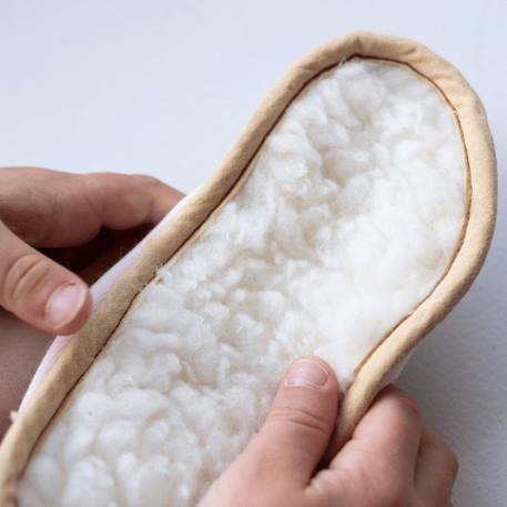 Chaussons bébé d’intérieur en velours doux Vert 6 - vertbaudet enfant 