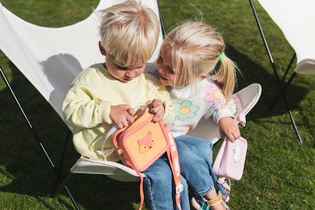 Sac appareil photo en silicone renard Orange, marron, noir 3 - vertbaudet enfant 