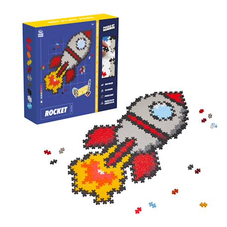 Puzzle fusée  500 pcs Multicolore 1 - vertbaudet enfant 