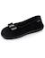 Chaussons ballerines velours semelle ergonomique Noir+Rayure marine 6 - vertbaudet enfant 