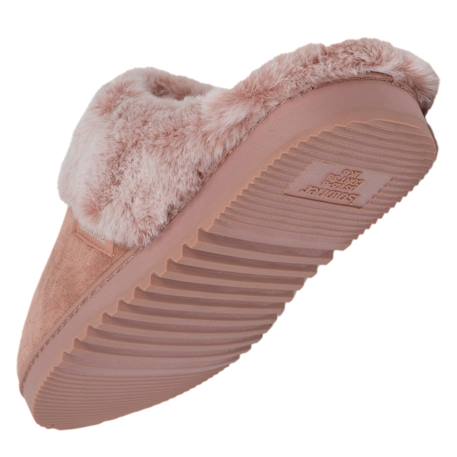 Chaussons mules suéfine, chauds Blush 5 - vertbaudet enfant 