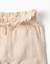 Pantalon large en coton dobby avec ceinture Blanc 3 - vertbaudet enfant 