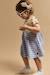 Robe manches courtes en coton bébé Marmo/bleu lavande e24 3 - vertbaudet enfant 