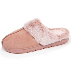 Vêtements de grossesse-Chaussons mules suéfine, chauds