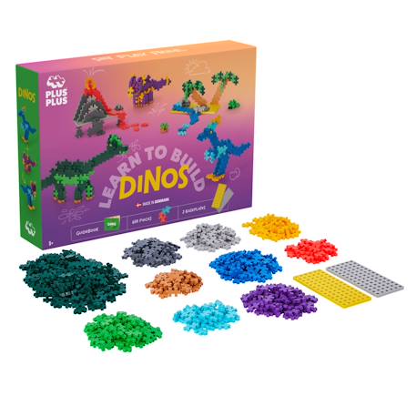 Kit découverte dinosaures 600 pcs Multicolore 3 - vertbaudet enfant 