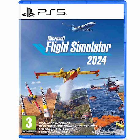 Microsoft flight simulator 2024 ps5 MULTICOLORE 1 - vertbaudet enfant 