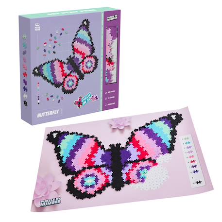Puzzle papillon  800 pcs Multicolore 5 - vertbaudet enfant 