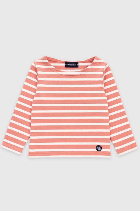 Marinière en coton rustique enfant Deep lake/marine+Lake arm/infini+Lantana/blanc+Suie/etamine 5 - vertbaudet enfant 