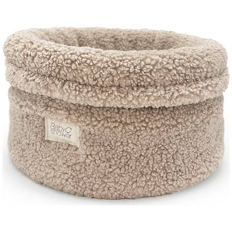 Panier de toilette latte doodle (22 cm) Marron 1 - vertbaudet enfant 