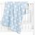 Couverture en coton bio gots Étoiles, bleu 1 - vertbaudet enfant 