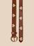 Ceinture brodée en cuir fille Tan 2 - vertbaudet enfant 
