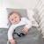 Couverture en coton bio gots Gris, dino 3 - vertbaudet enfant 