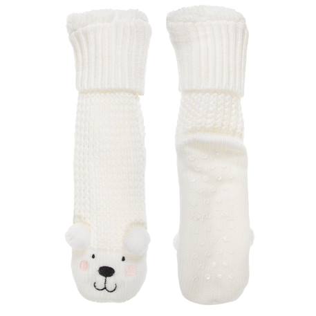 Chaussettes d'intérieur Blanc 2 - vertbaudet enfant 