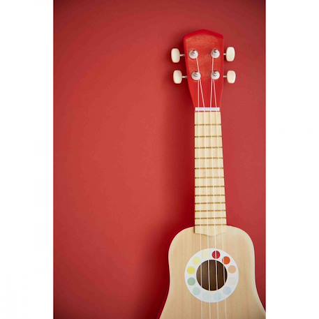 Ukulélé en bois Multicolore 6 - vertbaudet enfant 