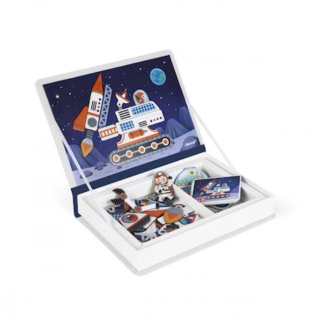 Magneti'book cosmos, 52 magnets Bleu nuit / orange 3 - vertbaudet enfant 
