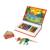Magneti'book dinosaures, 40 magnets Orange / gris 1 - vertbaudet enfant 
