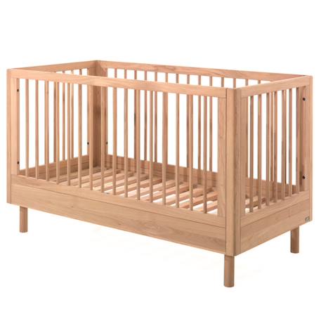 Lit bébé évolutif en chêne massif  romane Bois naturel 6 - vertbaudet enfant 