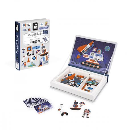 Magneti'book cosmos, 52 magnets Bleu nuit / orange 6 - vertbaudet enfant 