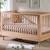 Lit bébé évolutif en chêne massif  romane Bois naturel 3 - vertbaudet enfant 