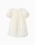 Robe à manches ballon et fleurs 3d Blanc 1 - vertbaudet enfant 
