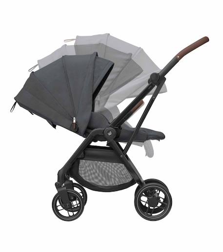 Poussette ultra compacte leona2 Twillic black+Twillic graphite+Twillic green+Twillic truffle 8 - vertbaudet enfant 