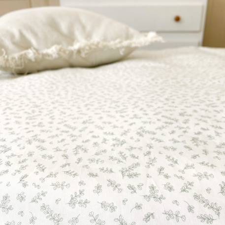 Parure de lit percale coton bio Arc-en-ciel+Forêt+Petit buis 12 - vertbaudet enfant 