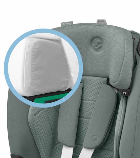 Siège auto evolutif titan pro² i-size Authentic black+Authentic blue+Authentic green+Authentic grey+Authentic truffle 24 - vertbaudet enfant 