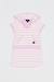 Robe en coton épais balancelle bébé Milk/mauve rose 1 - vertbaudet enfant 