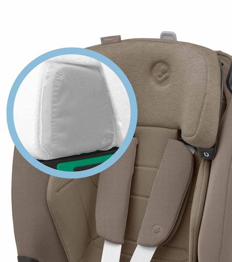 Siège auto evolutif titan pro² i-size Authentic black+Authentic blue+Authentic green+Authentic grey+Authentic truffle 30 - vertbaudet enfant 