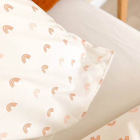 Parure de lit percale coton bio Arc-en-ciel+Forêt+Petit buis 3 - vertbaudet enfant 